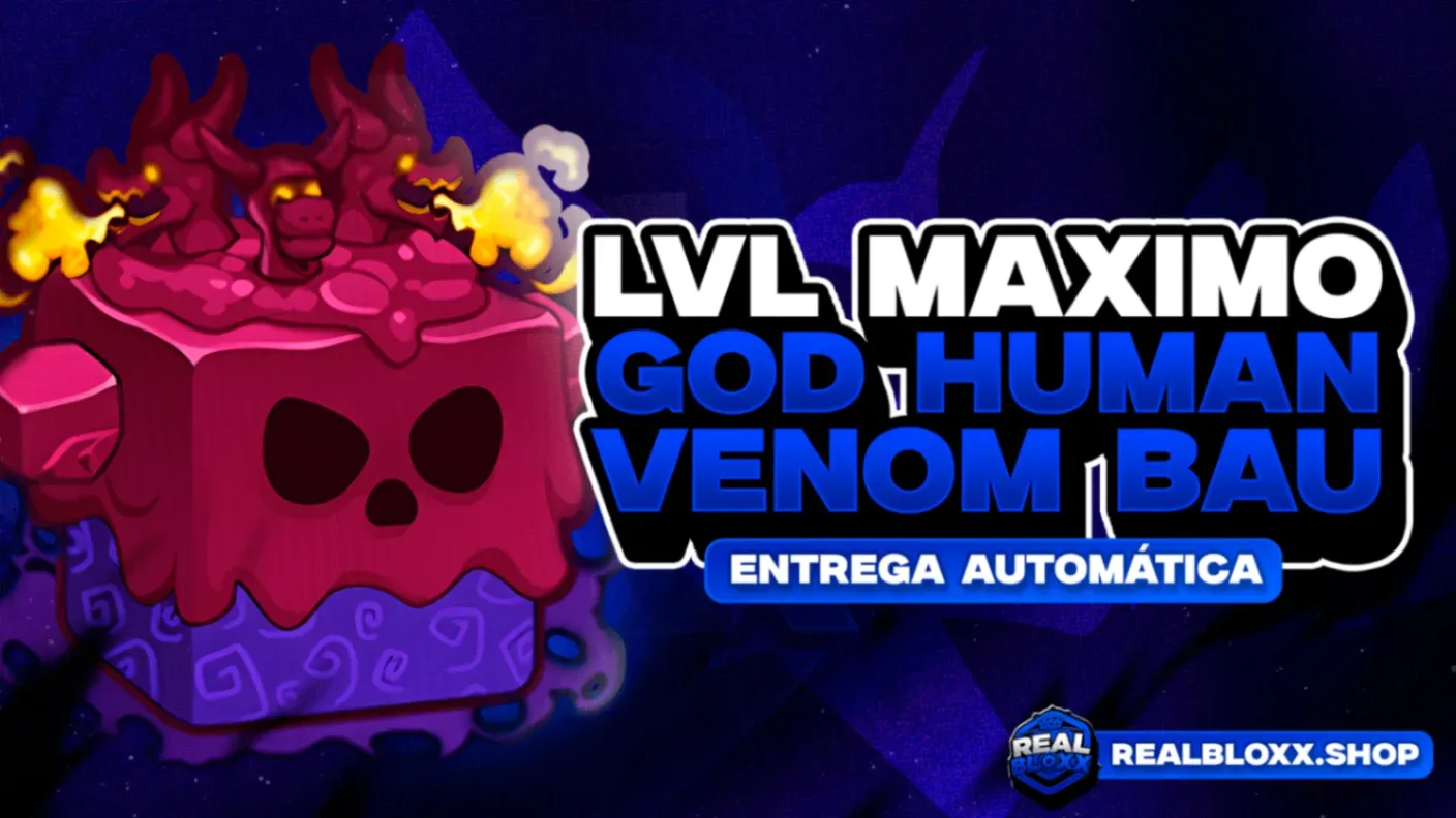 『 🩸 』 LEVEL 2800 + VENOM NO INVENTARIO E GOD HUMAN